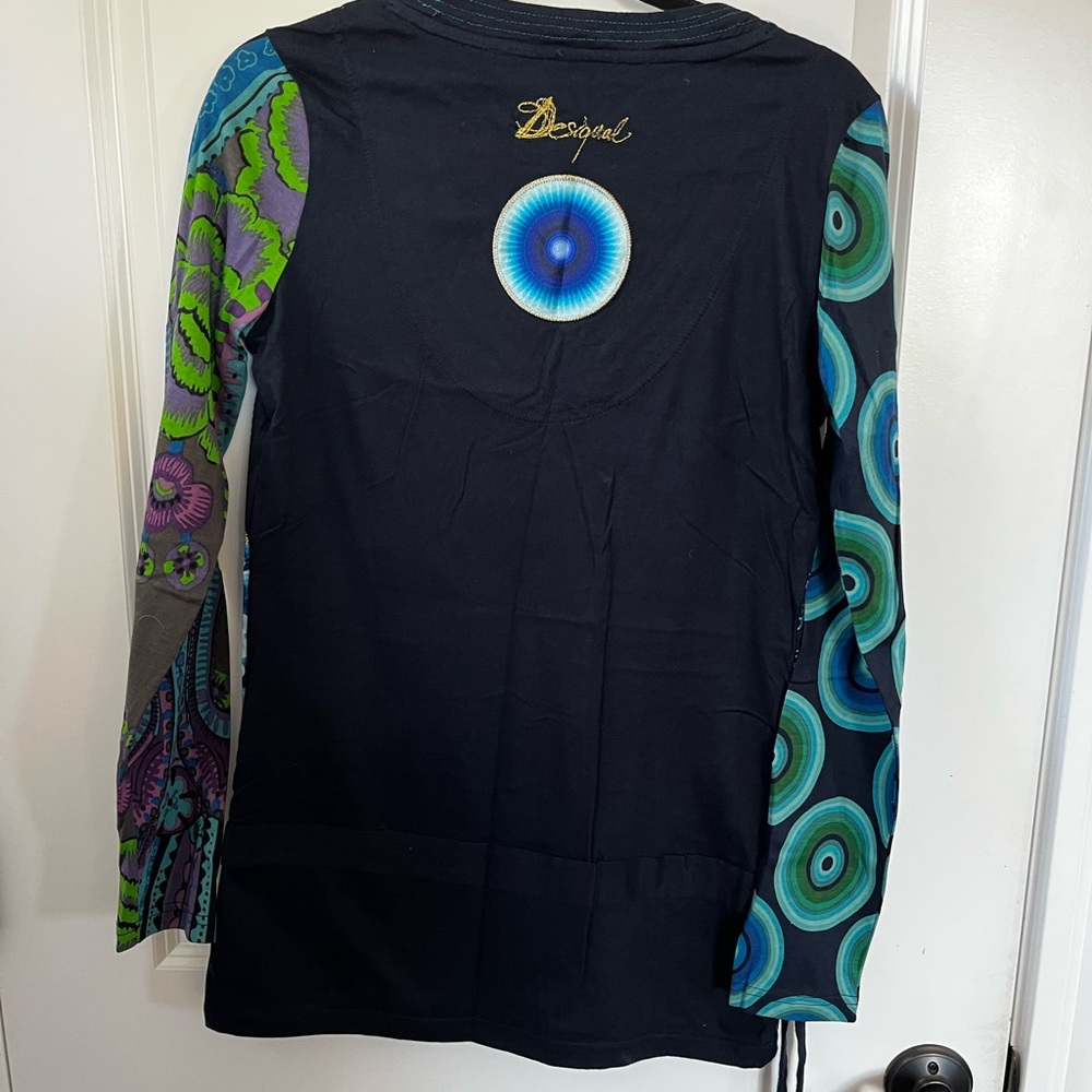 DESIGUAL: Long sleeve Top - Picture 2 of 4